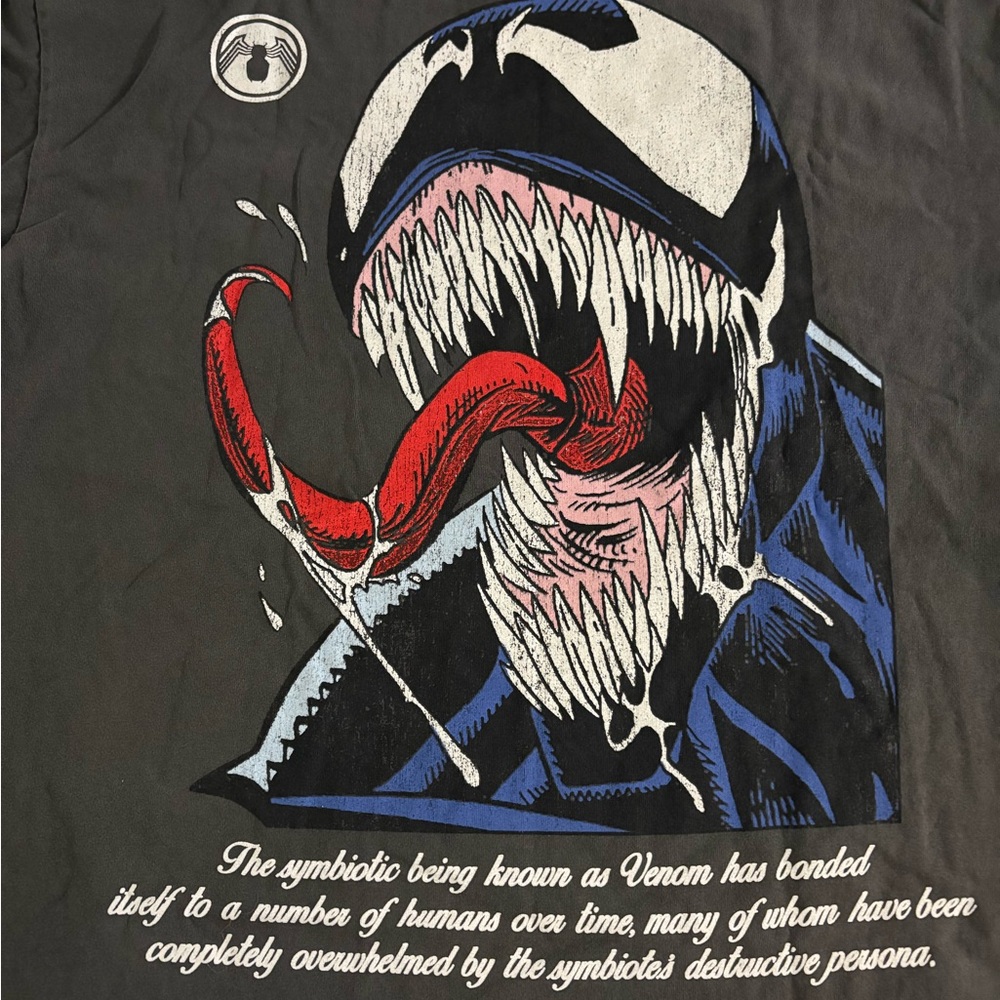 Brand New Never Been Worn With Tags Marvel CIVIL LA Venom Graphic Tee - Black